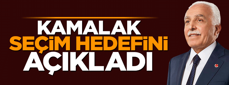 Mustafa Kamalak'tan 1 Kasım seçimi açıklaması