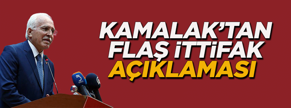 Mustafa Kamalak'tan 'AK Parti ile ittifak' açıklaması