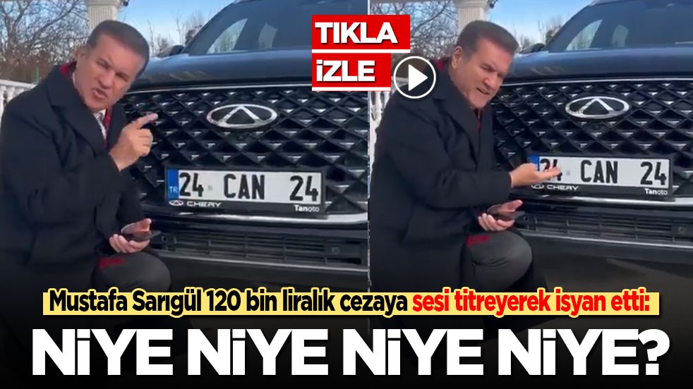 Mustafa Sarıgül 120 bin liralık cezaya sesi titreyerek isyan etti: Niye niye niye niye?