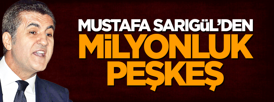 Mustafa Sarıgül milyonluk araziyi peşkeş çekmiş