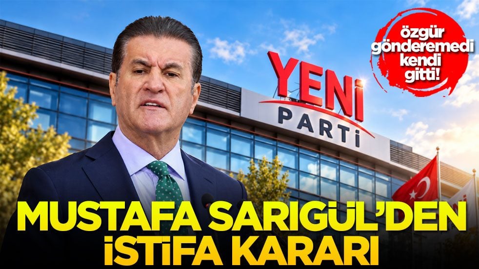 Mustafa Sarıgül'den sürpriz istifa kararı