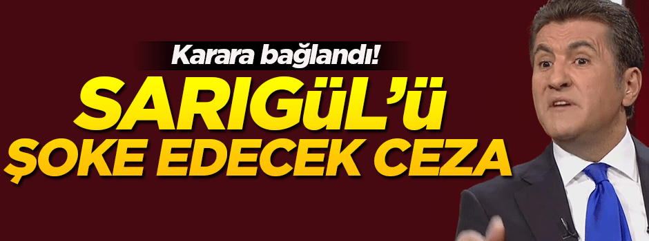 Mustafa Sarıgül'e 'yumruk' cezası