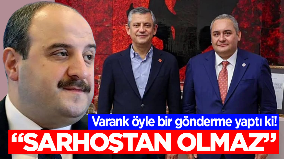 Mustafa Varank’tan, Özgür Özel’e olay gönderme: Sarhoştan genel başkan olmaz!
