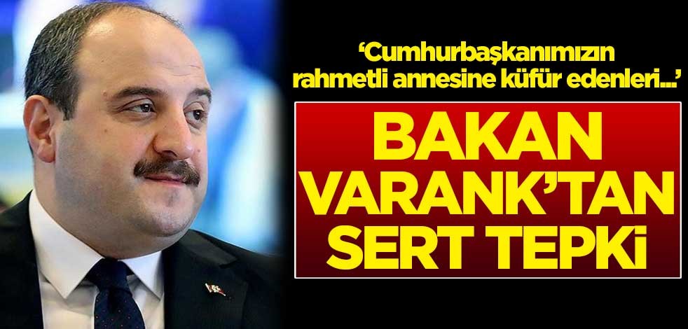 Mustafa Varank'tan sert tepki: Cumhurbaşkanımızın rahmetli annesine küfür edenleri...