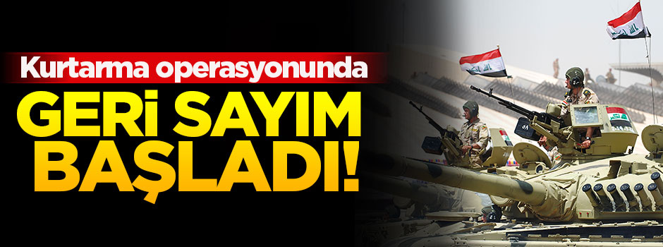 Musul operasyonu başlamak üzere