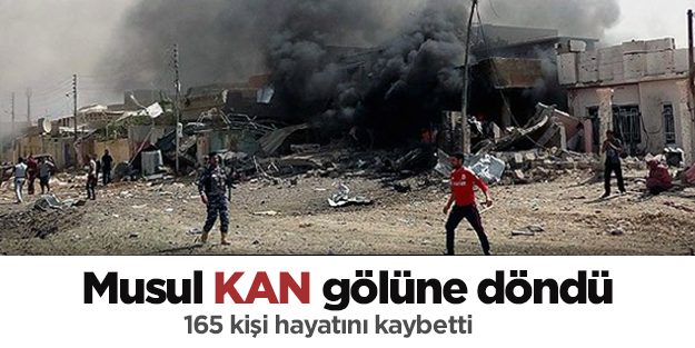 Musul'da katliam: 165 kişi öldü