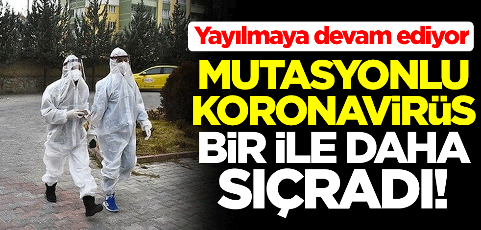 Mutasyonlu koronavirüs Sivas’a sıçradı!