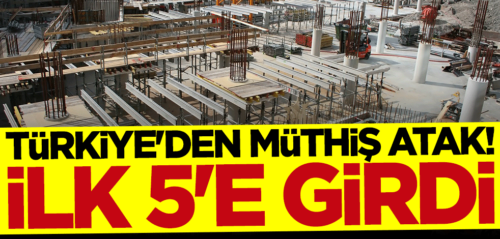 Müthiş atak! Türkiye 5'inci sıraya yükseldi