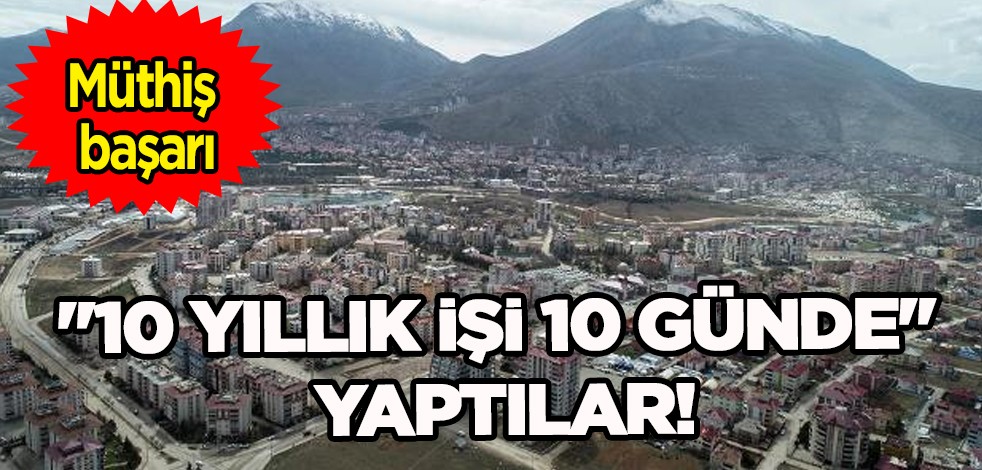 Müthiş hamle: Doğal gaz şirketleri Elbistan'da "10 yıllık işi 10 günde" yaptı! Müjdesi geldi! Yeni gelişme...