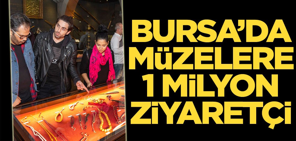 Müzelere 1 milyon ziyaretçi