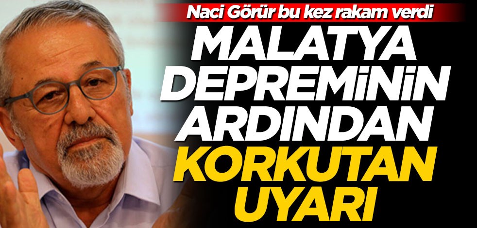 Naci Görür açık açık uyardı: 7.4 büyüklüğünde...
