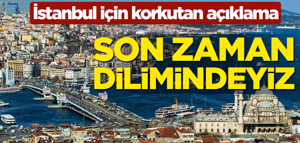 Naci Görür: İstanbul depremi için son zaman dilimindeyiz