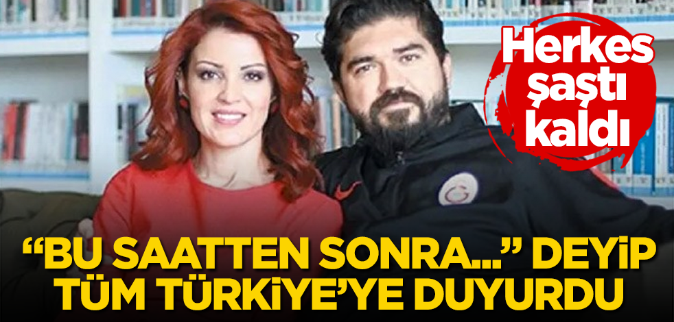 Nagehan Alçı, "Bu saatten sonra..." deyip tüm Türkiye'ye duyurdu! Herkes şaştı kaldı