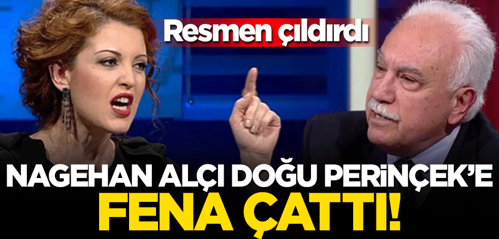 Nagehan Alçı Doğu Perinçek'e fena çattı!