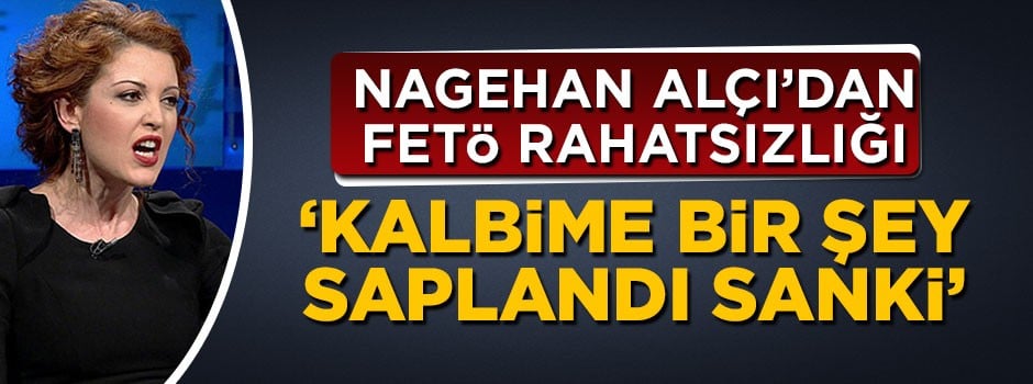 Nagehan Alçı, Ilıcak ve Altan kardeşlere verilen cezadan rahatsız oldu