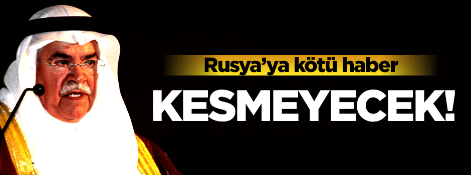 Naimi: Suudiler petrol üretimini kesmeyecek