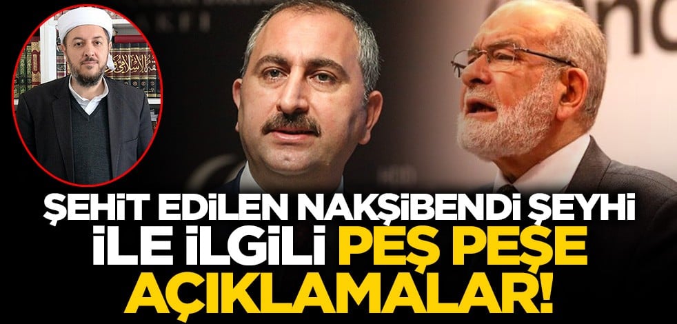 Nakşibendi tarikatı şeyhi Abdülkerim Çevik ile ilgili siyasilerden taziye mesajları