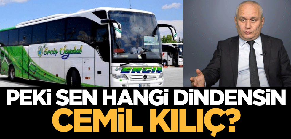 Namaz molası isteyen yolcuyu hedef aldı! Peki sen hangi dindensin Cemil Kılıç?