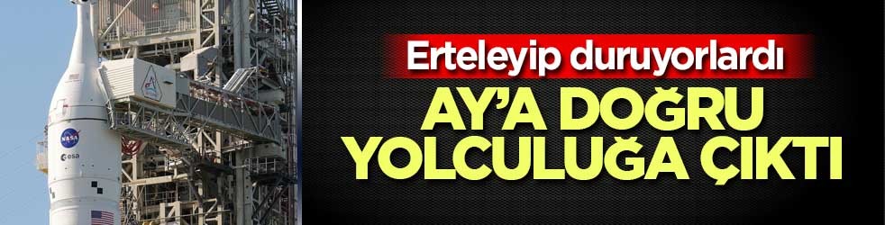 NASA Artemis II görevi kapsamında Orion uzay aracını Ay'a fırlattı