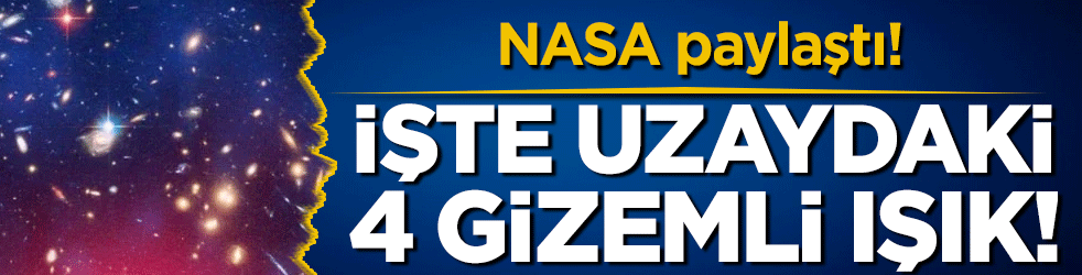 NASA paylaştı: İşte uzaydaki 4 gizemli fabrika!