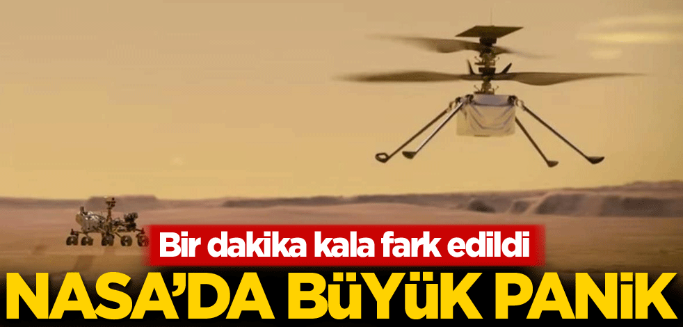 NASA'da büyük panik! Bir dakika kala fark edildi