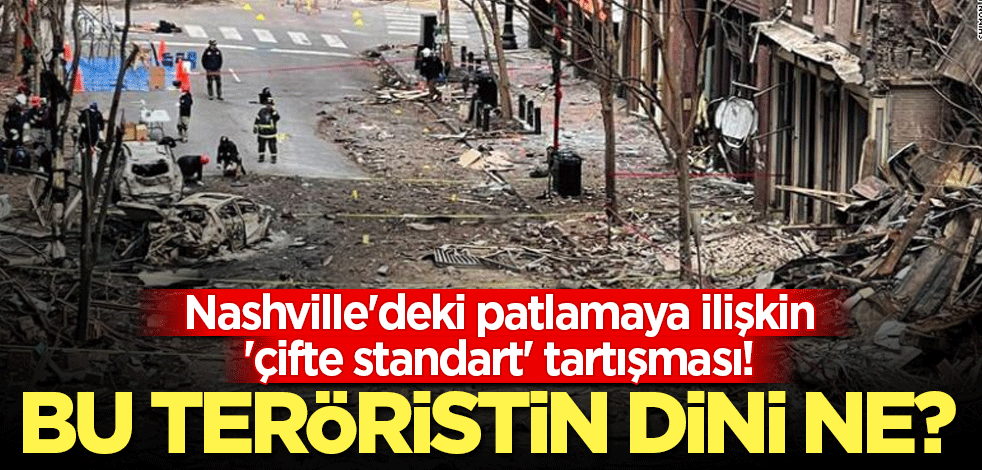 Nashville'deki patlamaya ilişkin 'çifte standart' tartışması! Bu teröristin dini ne?