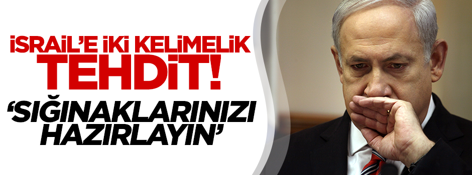 Nasrallah'tan İsrail'e iki kelimelik tehdit: Sığınaklarınızı hazırlayın!