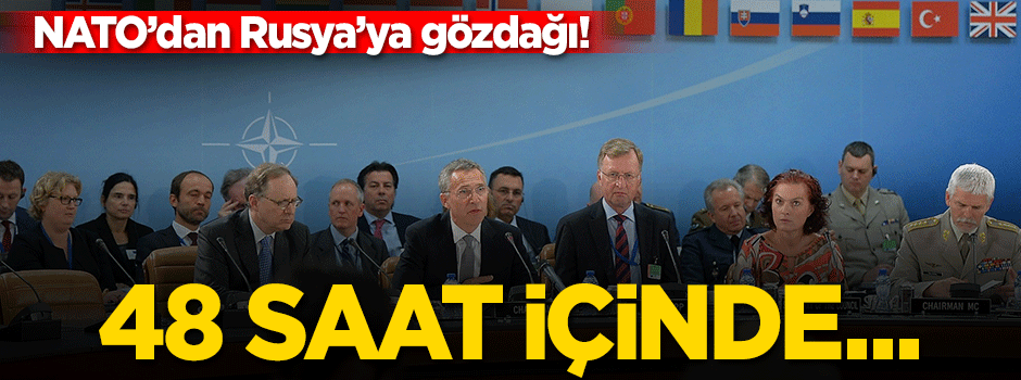 NATO Genel Sekreteri : Birliklerimizi 48 saat içinde Türkiye'ye konuşlandırabiliriz