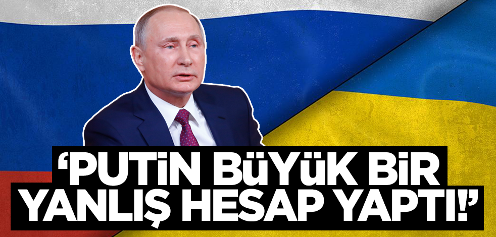NATO Genel Sekreteri Stoltenberg: Putin büyük bir yanlış hesap yaptı!