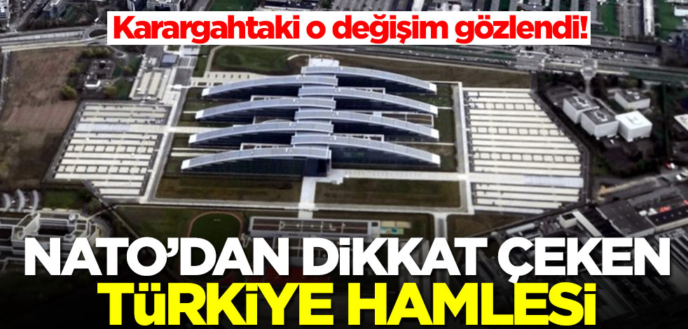 NATO karargahında dikkat çeken Türkiye hamlesi! Hemen indirildi