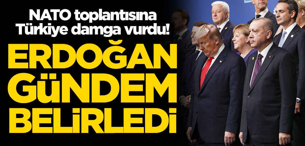 NATO toplantısına Türkiye damga vurdu! Erdoğan gündem belirledi