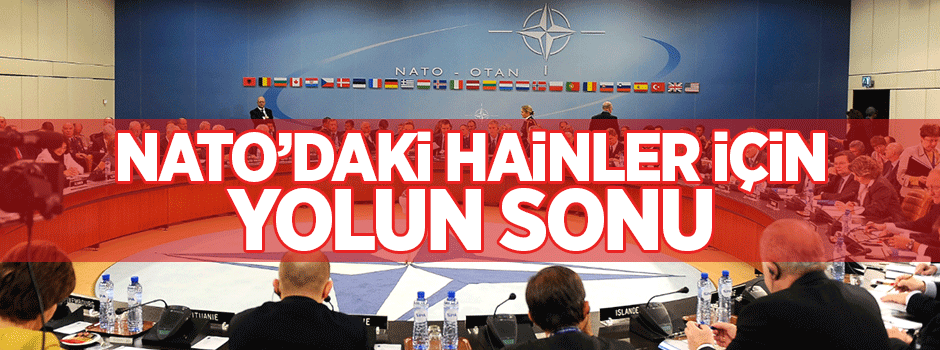 NATO’daki hainler için yolun sonu