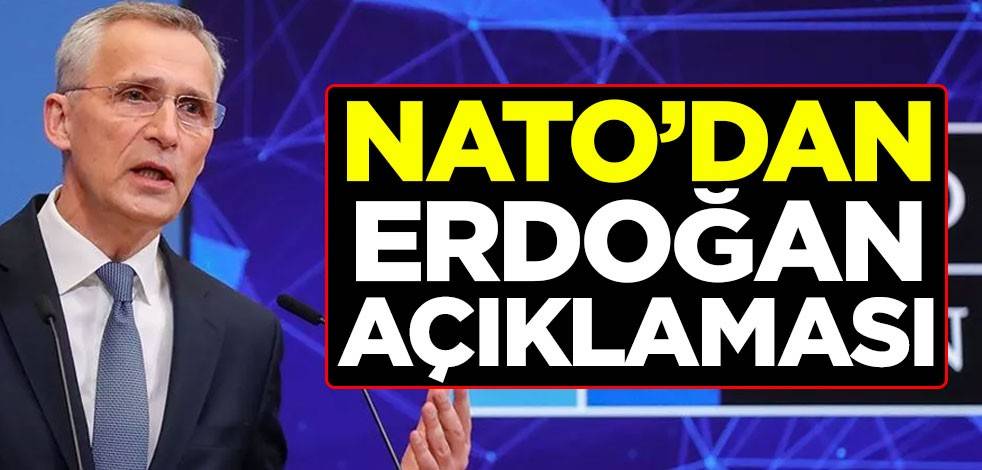 NATO'dan Erdoğan açıklaması