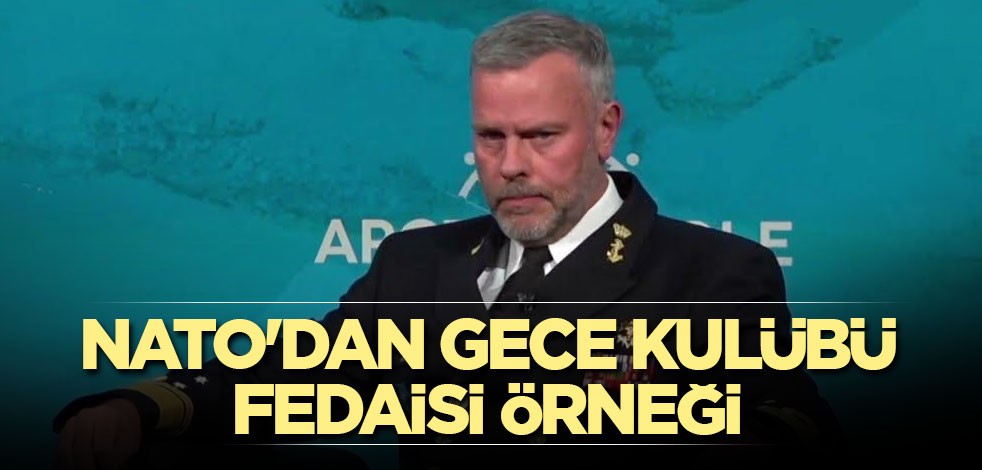 NATO'dan, gece kulübü fedaisi örneği