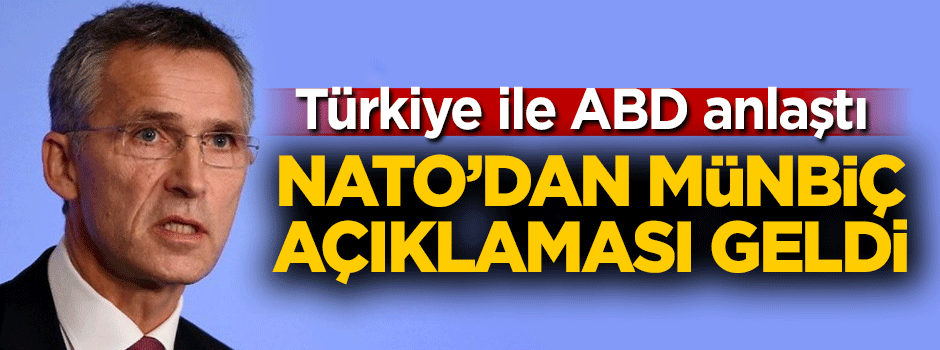 NATO'dan Münbiç açıklaması
