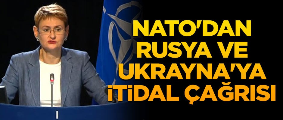 NATO'dan Rusya ve Ukrayna'ya itidal çağrısı