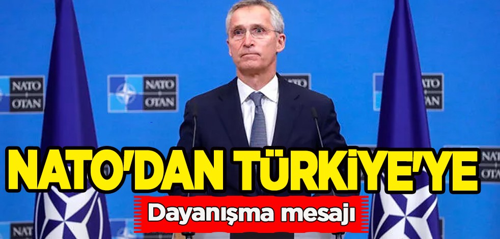 NATO'dan Türkiye'ye dayanışma: NATO Genel Sekreteri Stoltenberg: Gelen, görülen en ölümcül, en korkunç felakettir!