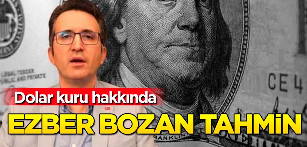 Ne altın ne de dolar! Tunç Şatıroğlu ilk kez böyle konuştu: dolar kuru için analiz! Yabancılar Türk borsasını talep..