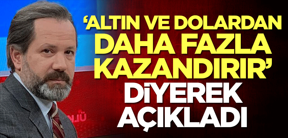 Ne altın ne de dolar! İslam Memiş 'daha fazla kandırır' diyerek duyurdu