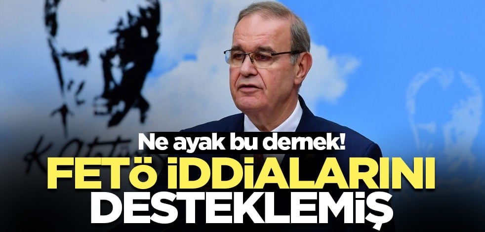 Ne ayak bu dernek! FETÖ iddialarını desteklemiş