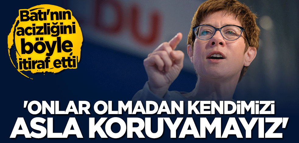 Ne kadar aciz olduklarını böyle itiraf ettiler: ABD ve NATO olmadan kendimizi koruyamayız