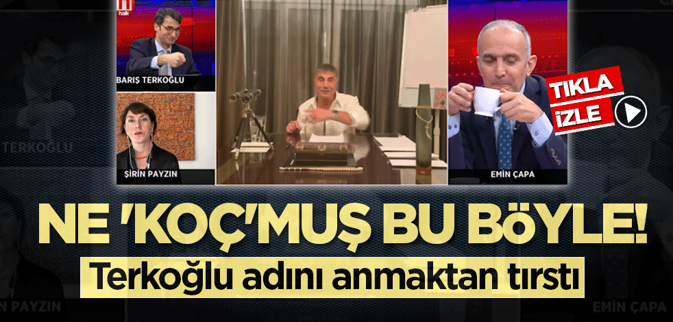 Ne 'Koç'muş bu böyle! Terkoğlu adını anmaktan tırstı