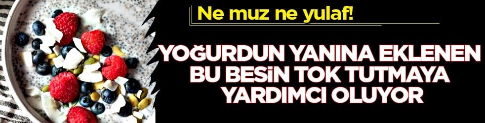 Ne muz ne yulaf: Bunu yanına katın! Yıllardır kilom değişmedi diyenler eklenen bu besin tok tutmaya yardımcı...