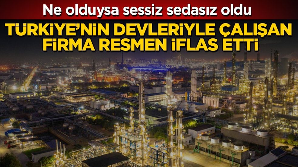 Ne olduysa sessiz sedasız oldu! Türkiye’nin devleriyle çalışan firma resmen iflas etti