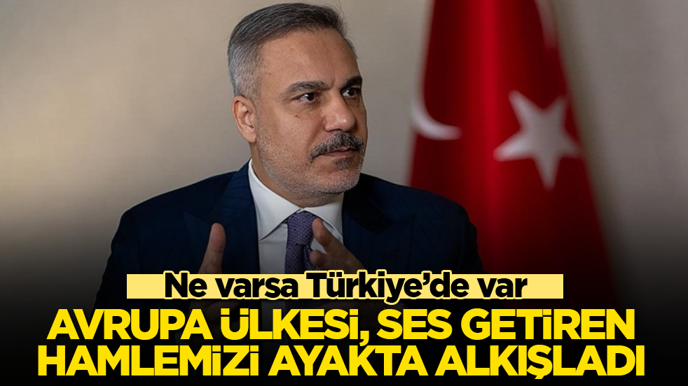 Ne varsa Türkiye’de var! Avrupa ülkesi, ses getiren hamlemizi ayakta alkışladı 