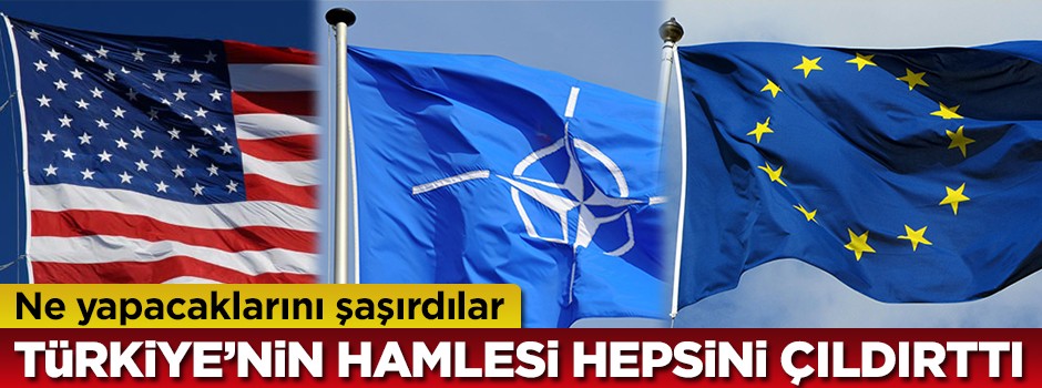 Ne yapacaklarını şaşırdılar! Türkiye'nin hamlesi hepsini çıldırttı