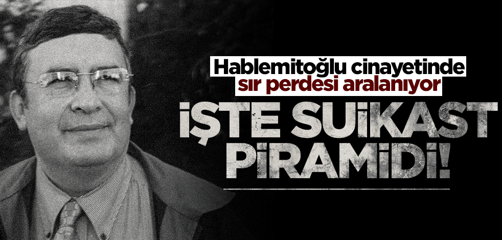 Necip Hablemitoğlu cinayetinde sır perdesi aralanıyor! İşte suikast piramidi