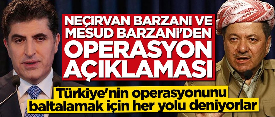 Neçirvan Barzani ve Mesud Barzani'den Rusya'ya çağrı