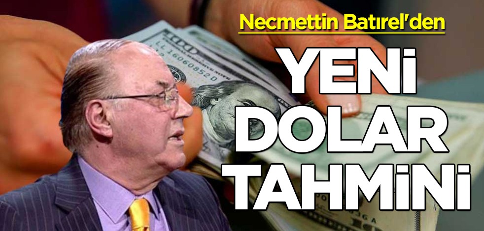 Necmettin Batırel'den dolar tahmini: Parasını TL’de tutanlar, Türkiye yeniden doğacak! 28 lira olacak demişti