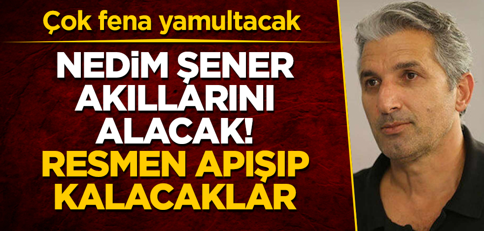 Nedim Şener akıllarını alacak! Resmen apışıp kalacaklar